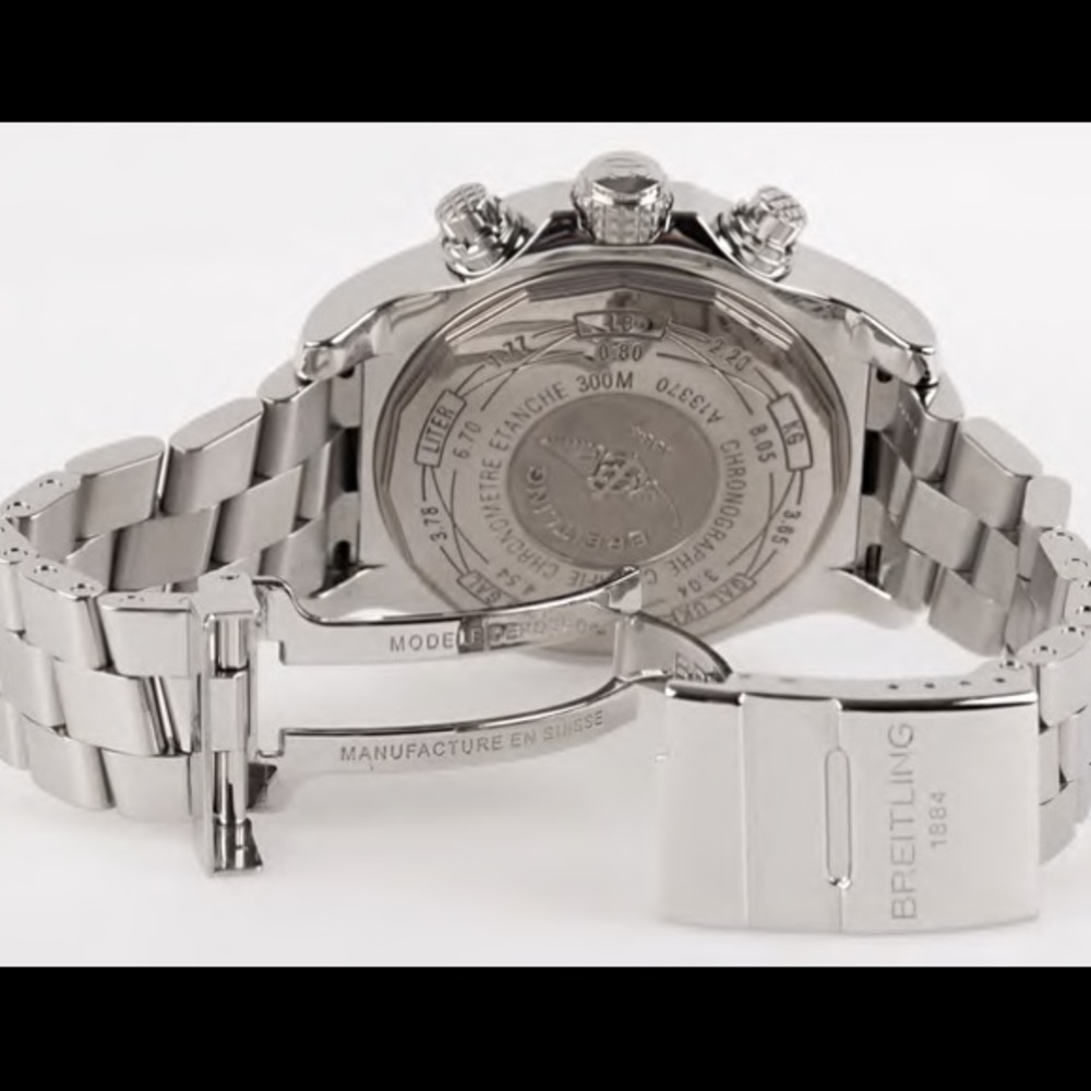 Breitling Super Avenger Stainless Steel Pro II - Picture 4 of 7